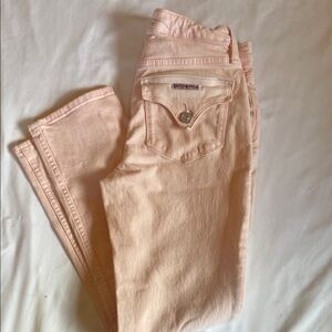Hudson Jeans Light Pink Skinny Jeans